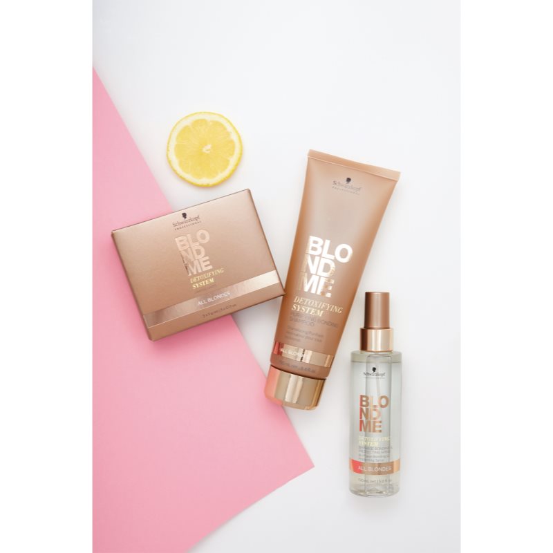 

Schwarzkopf Professional Blondme відновлюючий шампунь з кератином для всих типів блонд волосся без сульфатів