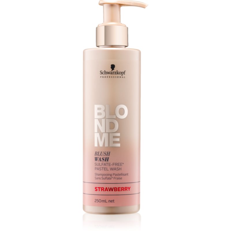 

Schwarzkopf Professional Blondme шампунь-тонер для освітленого волосся Silver Strawberry