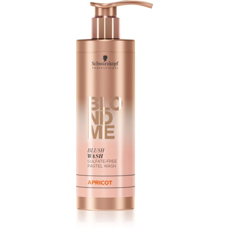 

Schwarzkopf Professional Blondme шампунь-тонер для освітленого волосся Silver Apricot