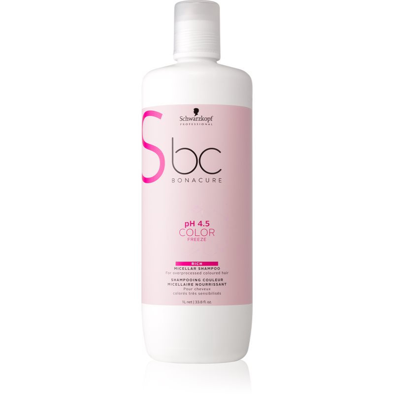 

Schwarzkopf Professional BC Bonacure pH 4,5 Color Freeze міцелярний шампунь для фарбованого волосся