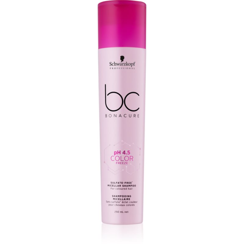 

Schwarzkopf Professional BC Bonacure pH 4,5 Color Freeze міцелярний шампунь без сульфатів