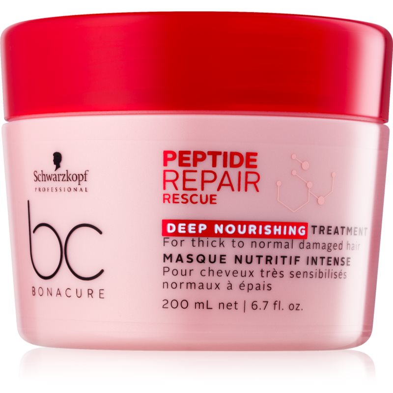 

Schwarzkopf Professional BC Bonacure Peptide Repair Rescue маска для сухого або пошкодженого волосся