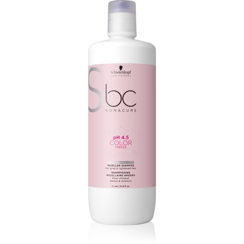 

Schwarzkopf Professional BC Bonacure pH 4,5 Color Freeze міцелярний шампунь для освітленого волосся