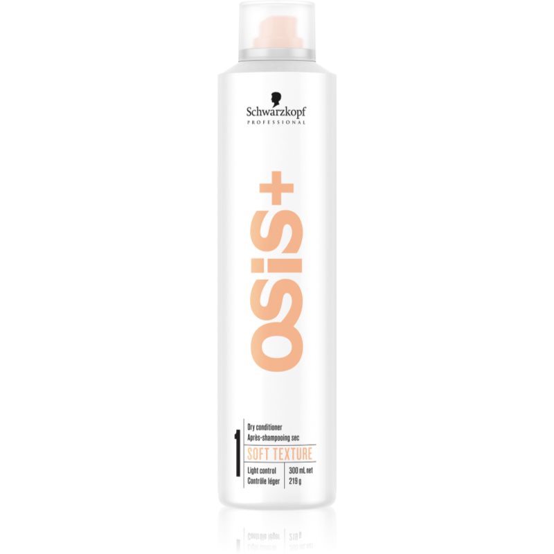 Schwarzkopf Professional Osis+ Soft Texture Dry Conditioner For Hair Volume 300 Ml