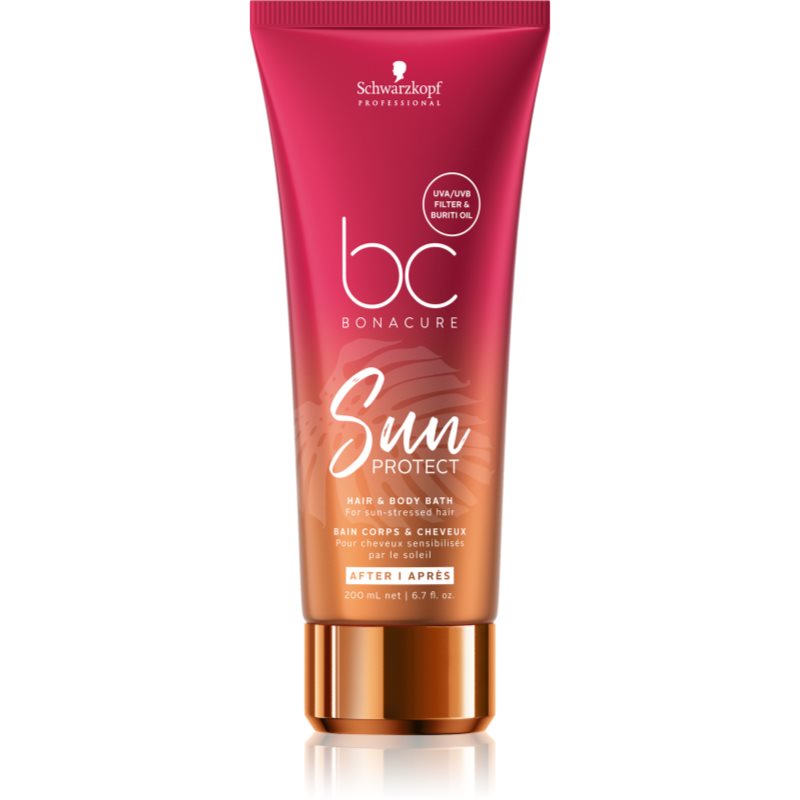 

Schwarzkopf Professional BC Bonacure Sun Protect поживний шампунь для волосся та тіла
