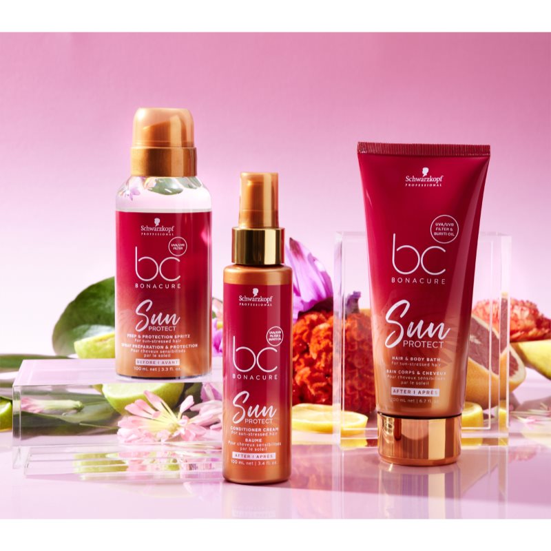 

Schwarzkopf Professional BC Bonacure Sun Protect охоронний спрей для волосся пошкодженого хлором, сонцем та солоною водою