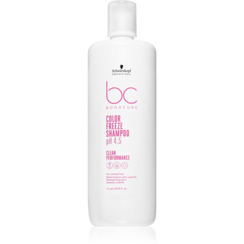 Schwarzkopf Professional BC Bonacure Color Freeze apsauginis šampūnas dažytiems plaukams 1000 ml