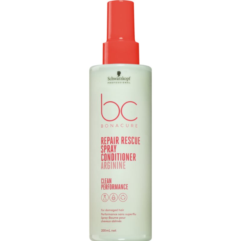 Schwarzkopf Professional BC Bonacure Repair Rescue Leave-in Spray Conditioner For Dry And Damaged Hair 200 Ml