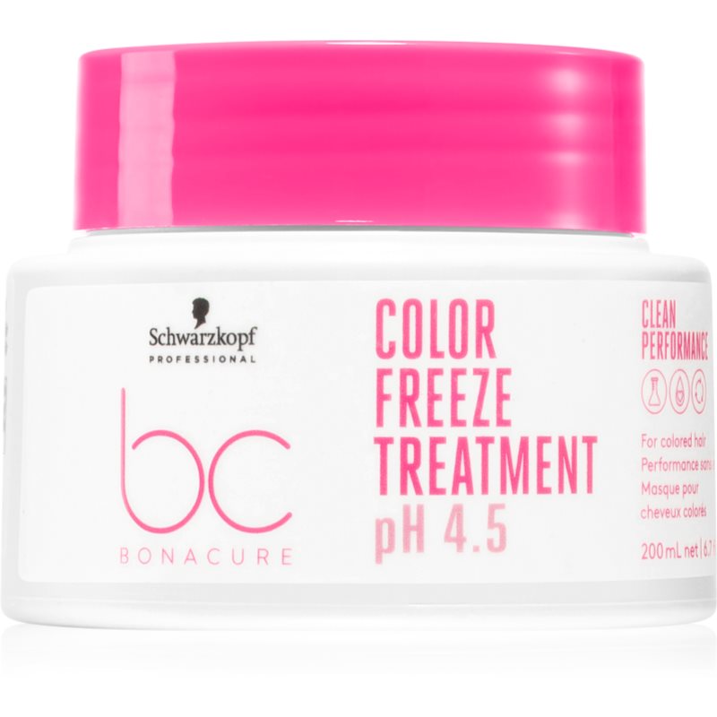 Schwarzkopf Professional BC Bonacure Color Freeze kaukė dažytiems plaukams 200 ml