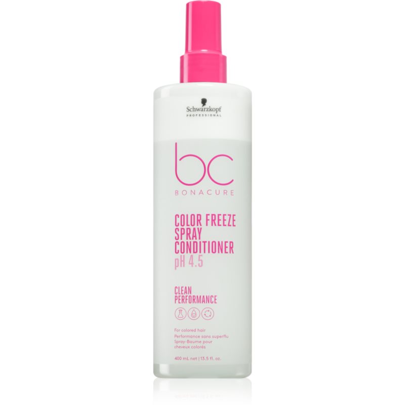 Schwarzkopf Professional BC Bonacure Color Freeze Conditioner ohne Ausspülen für gefärbtes Haar 400 ml