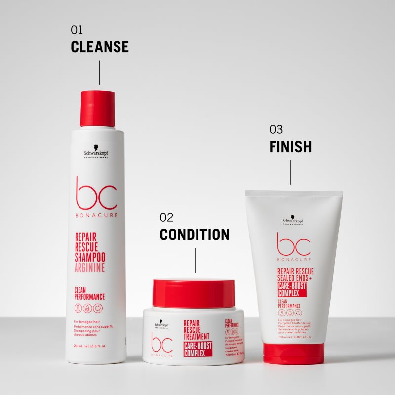 Schwarzkopf Professional BC Bonacure Repair Rescue šampon pro suché a poškozené vlasy 250 ml (obrázek 5)