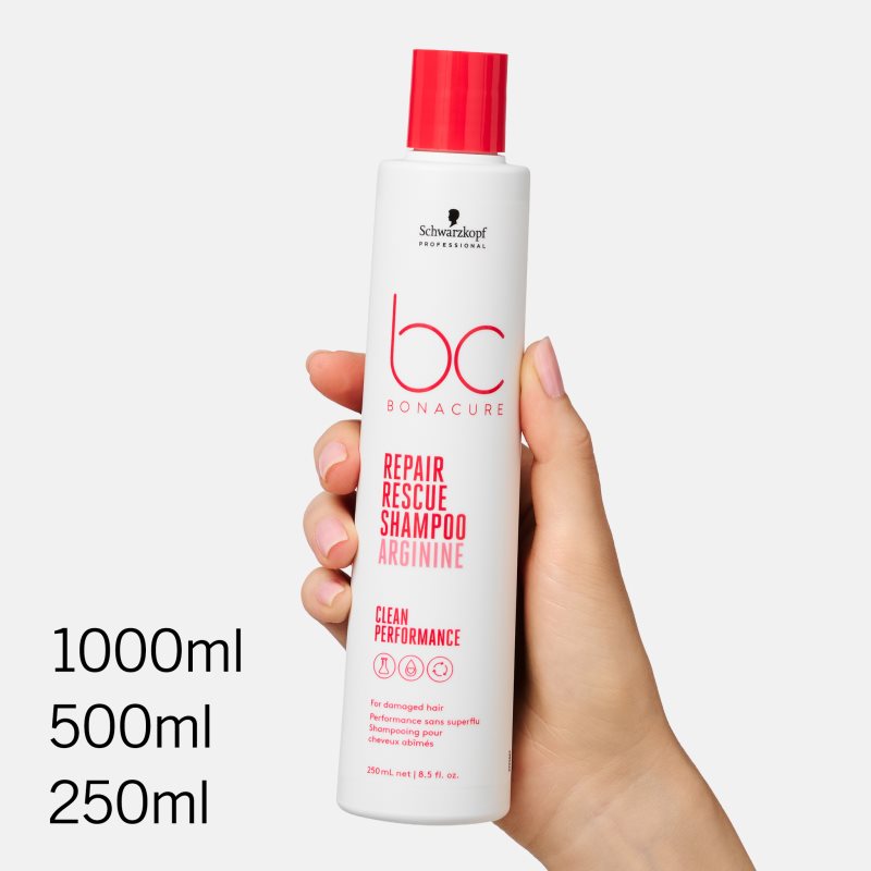 Schwarzkopf Professional BC Bonacure Repair Rescue šampon pro suché a poškozené vlasy 250 ml (obrázek 7)