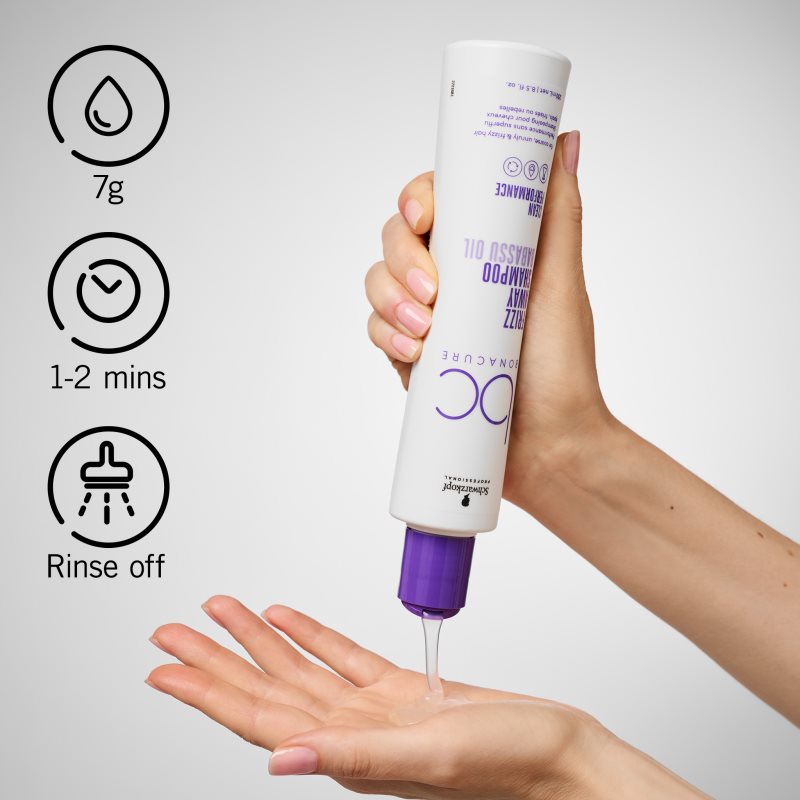 Schwarzkopf Professional BC Bonacure Frizz Away Shampoo šampon pro nepoddajné a krepatějící se vlasy 250 ml (obrázek 4)