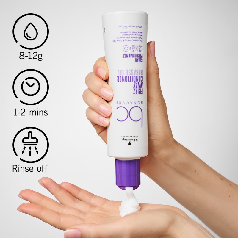 Schwarzkopf Professional BC Bonacure Frizz Away Conditioner kondicionér pro nepoddajné a krepatějící se vlasy 200 ml (obrázek 5)