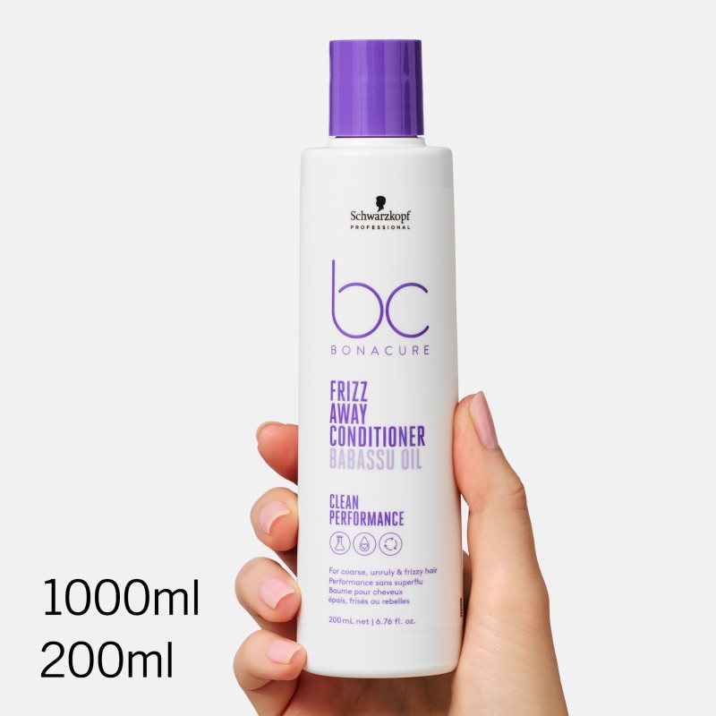 Schwarzkopf Professional BC Bonacure Frizz Away Conditioner kondicionér pro nepoddajné a krepatějící se vlasy 200 ml (obrázek 8)