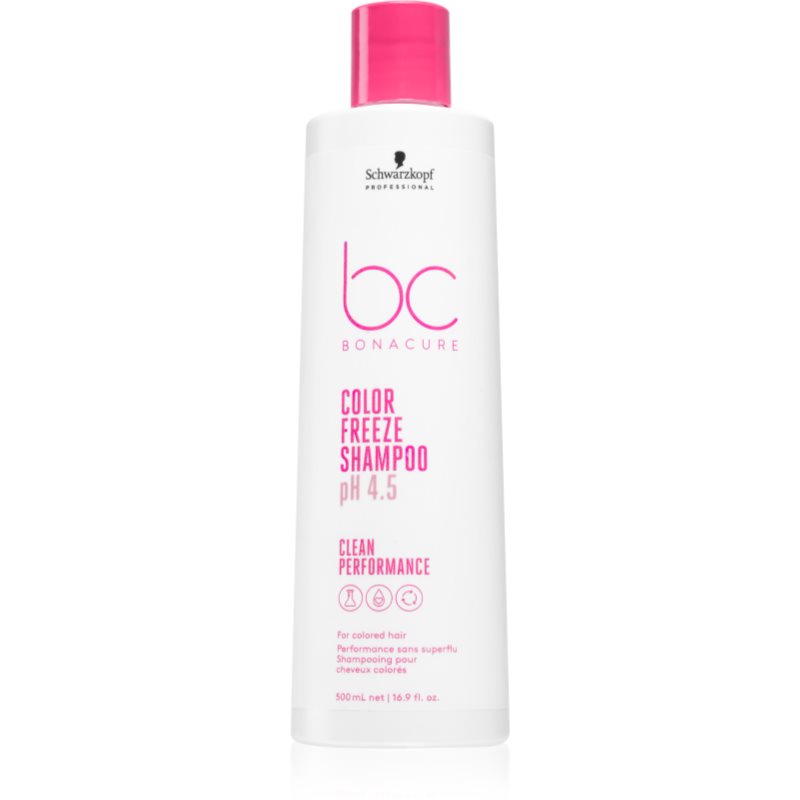 Schwarzkopf Professional BC Bonacure Color Freeze apsauginis šampūnas dažytiems plaukams 500 ml