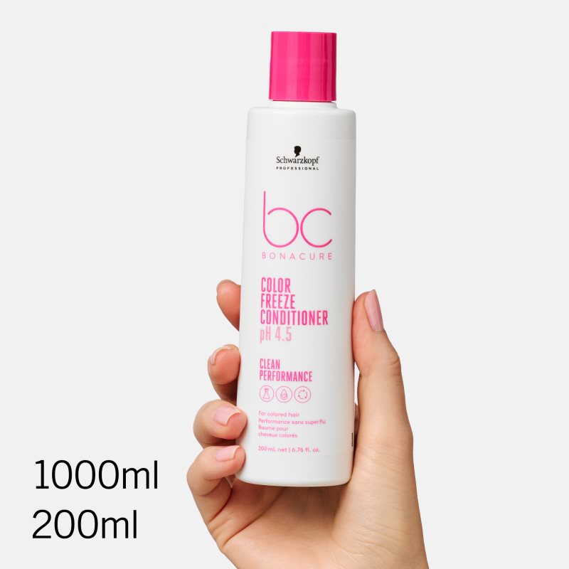 Schwarzkopf Professional BC Bonacure Color Freeze ochranný kondicionér pro barvené vlasy 200 ml (obrázek 6)