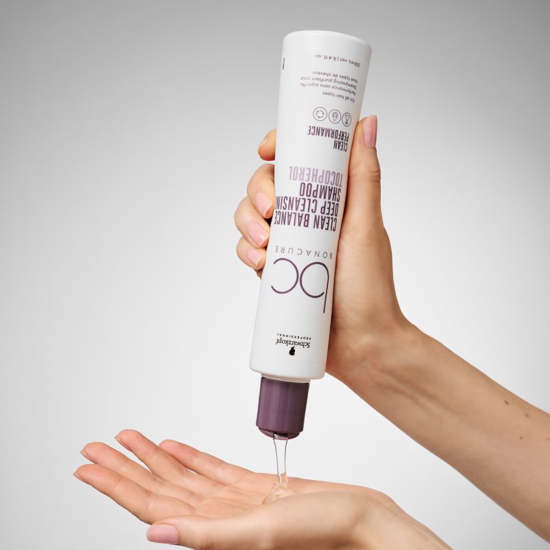 Schwarzkopf Professional BC Bonacure Clean Balance hloubkově čisticí šampon 250 ml (obrázek 3)