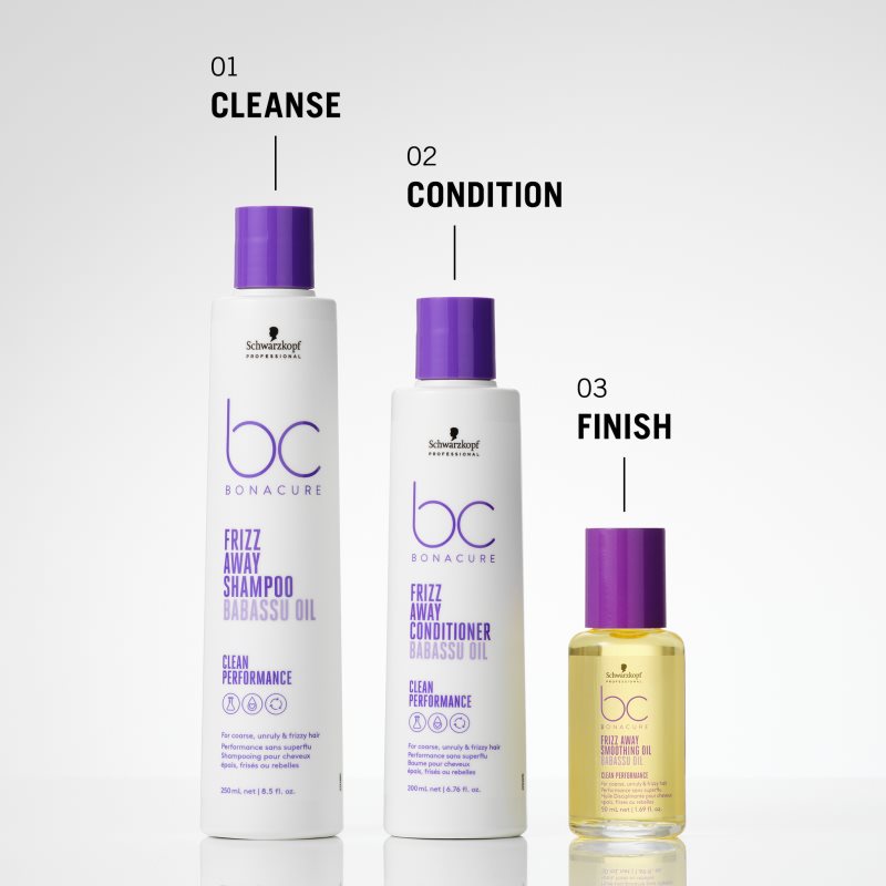 Schwarzkopf Professional BC Bonacure Frizz Away Smoothing Oil uhlazující olej na vlasy 50 ml (obrázek 7)