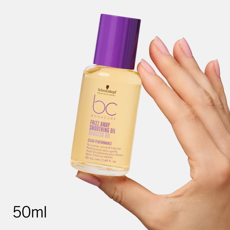 Schwarzkopf Professional BC Bonacure Frizz Away Smoothing Oil uhlazující olej na vlasy 50 ml (obrázek 9)
