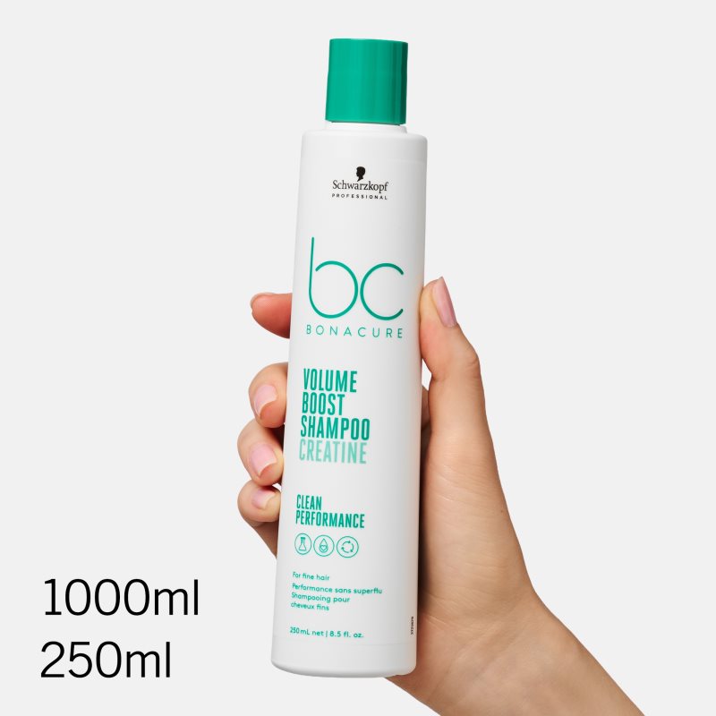 Schwarzkopf Professional BC Bonacure Volume Boost objemový šampon pro jemné a zplihlé vlasy 250 ml (obrázek 7)