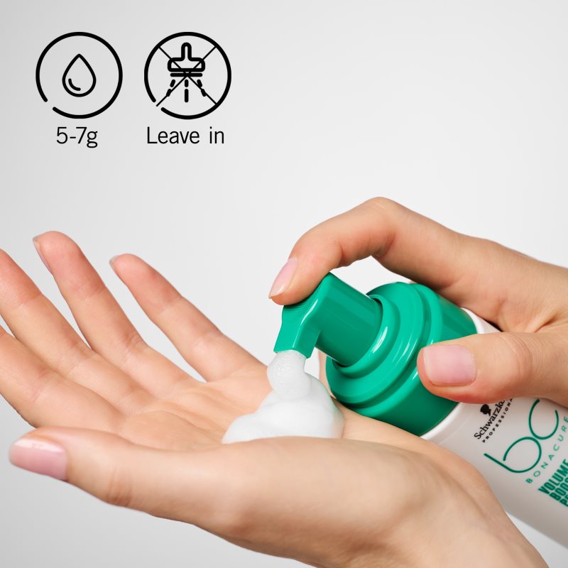 Schwarzkopf Professional BC Bonacure Volume Boost pěna pro objem vlasů 150 ml (obrázek 4)