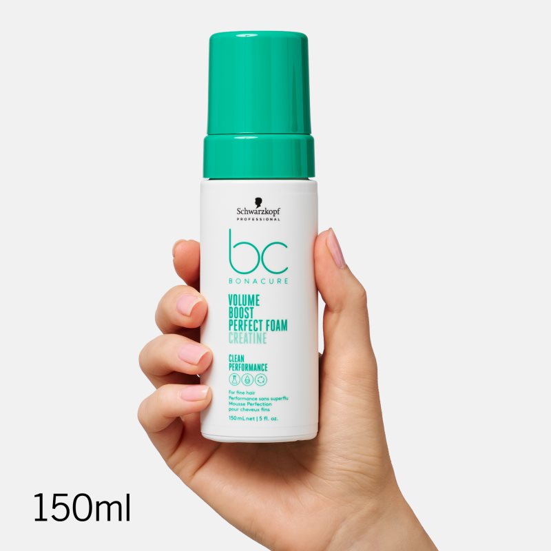 Schwarzkopf Professional BC Bonacure Volume Boost pěna pro objem vlasů 150 ml (obrázek 7)