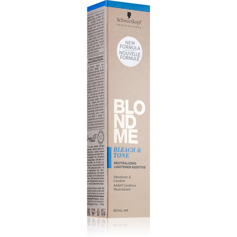 Schwarzkopf Professional Blondme Bleach & Tone additivo decolorante e tonalizzante colore Matt Additive 60 ml