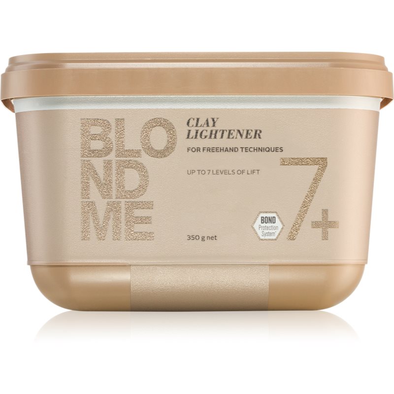 Schwarzkopf Professional Blondme Clay Lightener premiumblekning med lera 7+ 350 g female