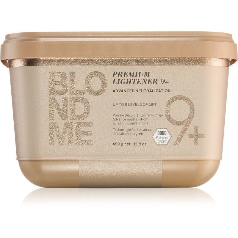 Schwarzkopf Professional Blondme Premium Lightener 9+ Premium Lightening 9+ Dust-free Powder 450 G