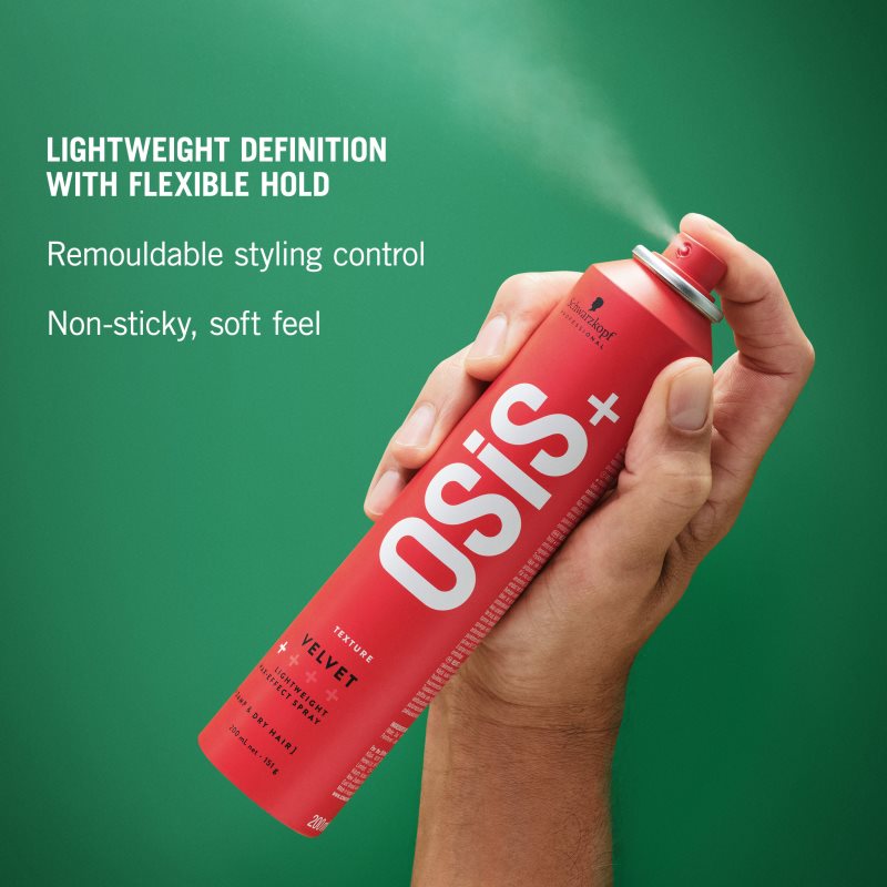 Schwarzkopf Professional Osis+ Velvet Stylingwachs im Spray 200 ml (Bild 4)