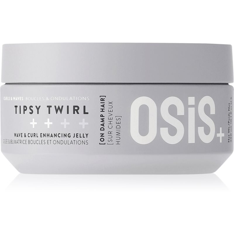 Schwarzkopf Professional Gél pre zvýraznenie vĺn a kaderí OSiS Tipsy Twirl (Wave & Curl Enhancing Jelly) 300 ml