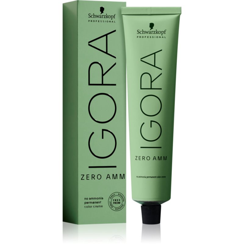 Schwarzkopf Professional IGORA ZERO AMM permanent hair dye ammonia-free shade 60 ml
