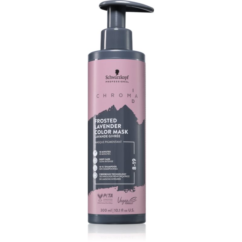 Schwarzkopf Professional Chroma ID Color Mask intenzivní barvicí maska na vlasy odstín 8-19 Frosted Lavender 300 ml