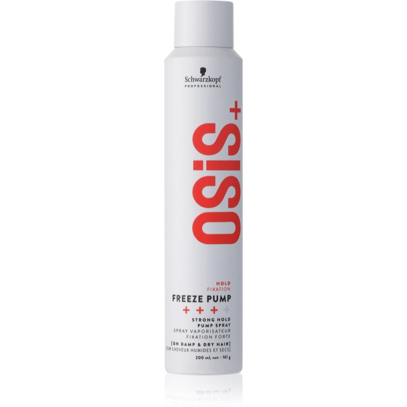 Schwarzkopf Professional Osis+ Freeze Pump strong-hold hairspray 200 ml
