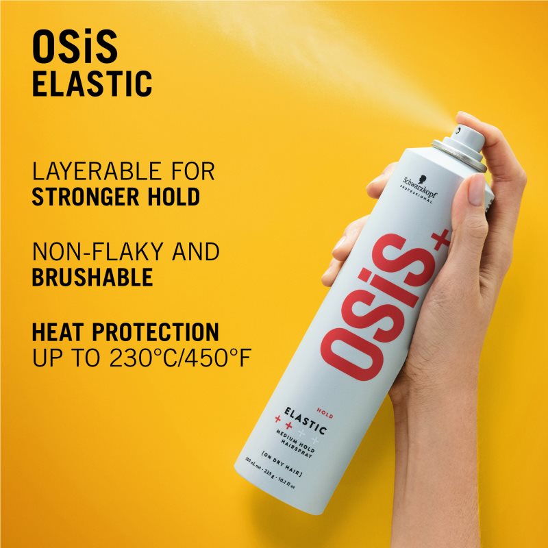 Schwarzkopf Professional Osis+ Elastic Haarspray mit mittlerer Fixierung 500 ml