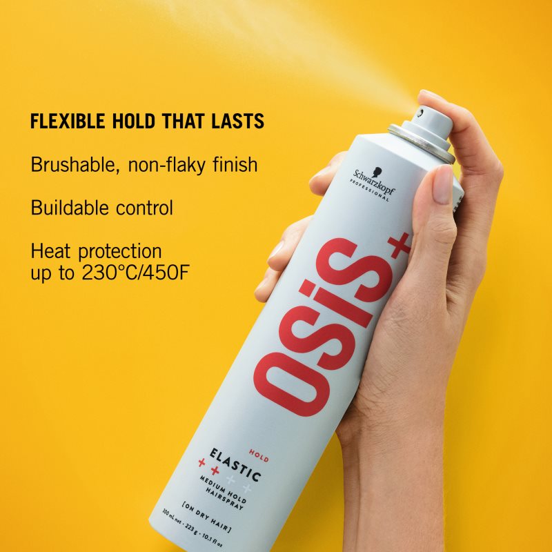 Schwarzkopf Professional Osis+ Elastic Haarspray mit mittlerer Fixierung 300 ml (Bild 4)