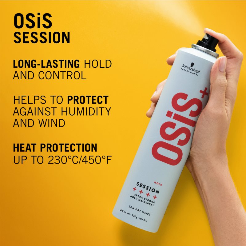 Schwarzkopf Professional Osis+ Session Haarspray mit extra starkem Halt 500 ml