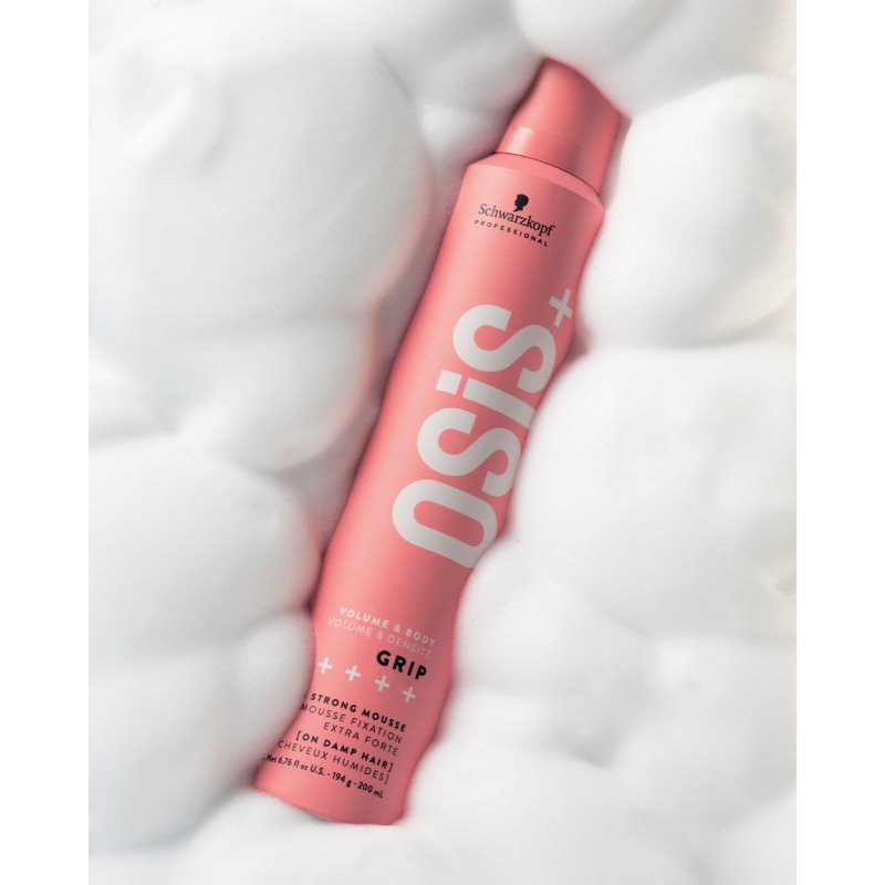 Schwarzkopf Professional Osis+ Grip Hair Mousse Ultra Strong Hold 200 Ml