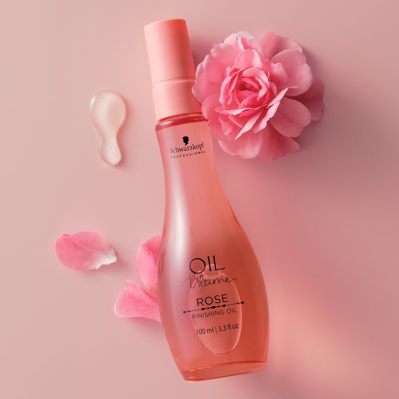Schwarzkopf Professional Oil Ultime Rose Oil olejek różany do włosów słabych, zniszczonych 100 ml