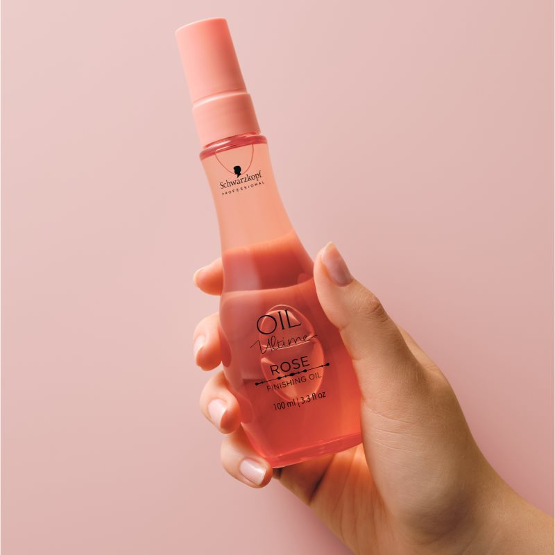 Schwarzkopf Professional Oil Ultime Rose Oil olejek różany do włosów słabych, zniszczonych 100 ml