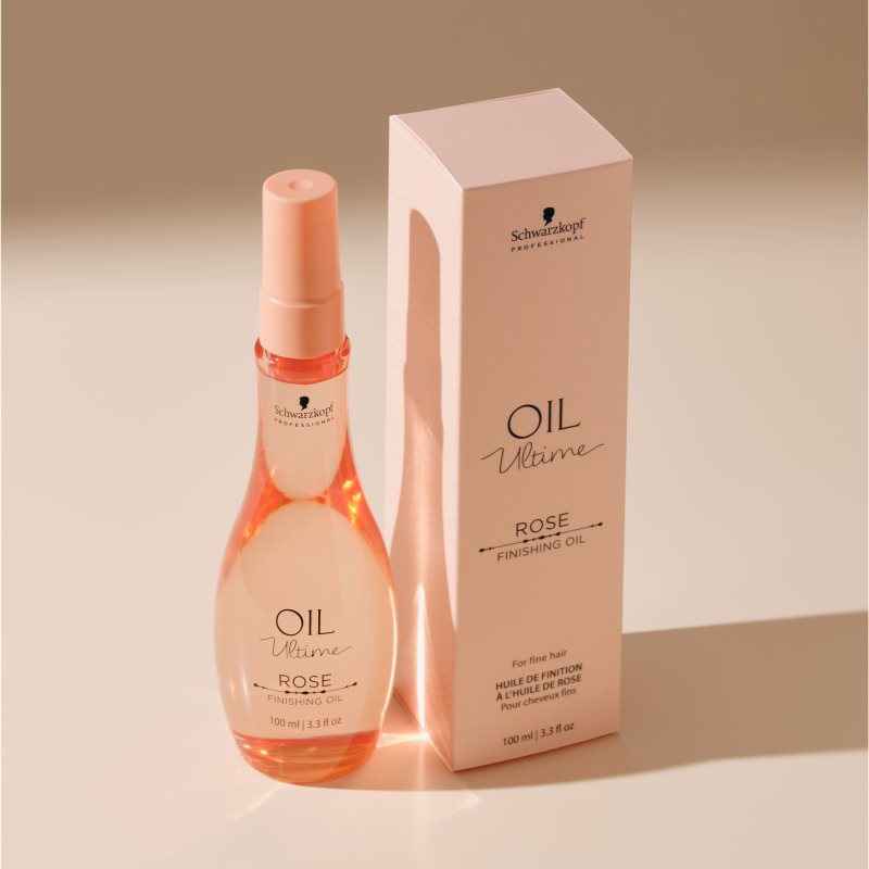 Schwarzkopf Professional Oil Ultime Rose Oil olejek różany do włosów słabych, zniszczonych 100 ml