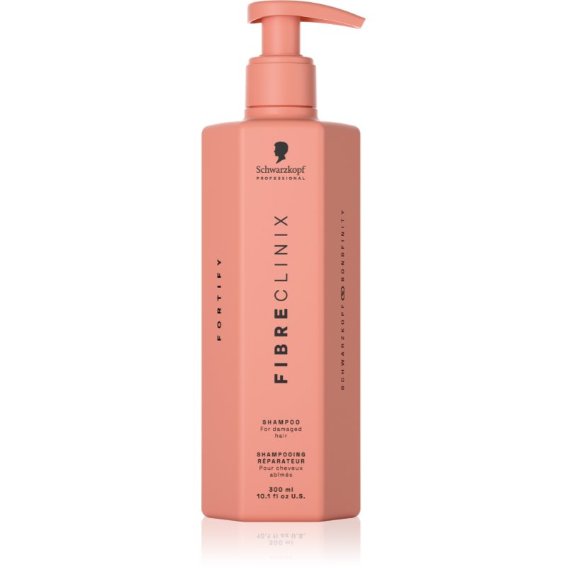 Schwarzkopf Professional Fibre Clinix Fortify Shampoo shampoo per capelli rovinati e fragili 300 ml