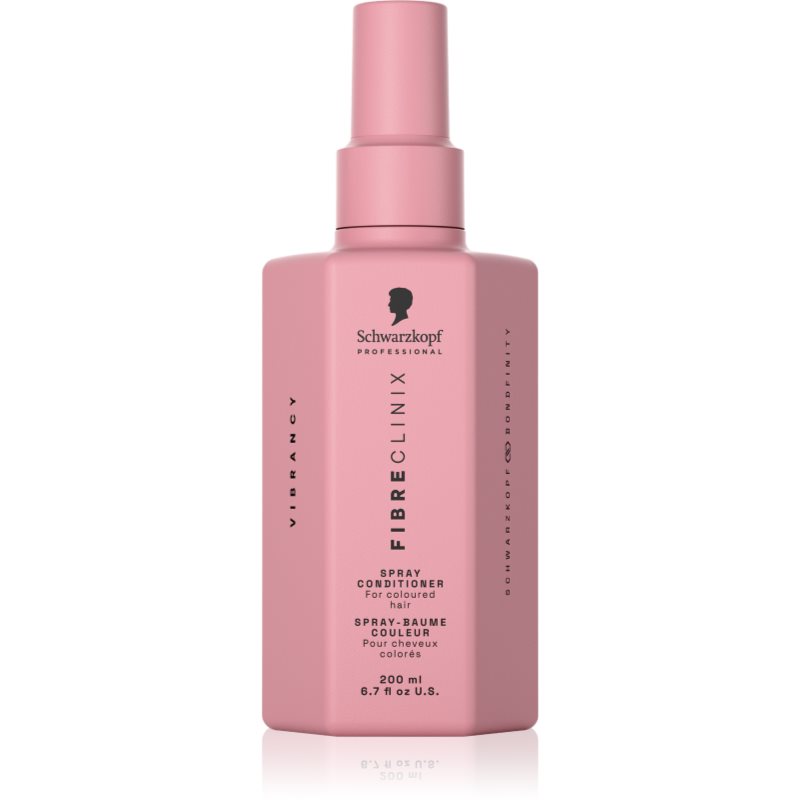 Schwarzkopf Professional Fibre Clinix Vibrancy Spray Conditioner acondicionador en spray para cabello teñido 200 ml