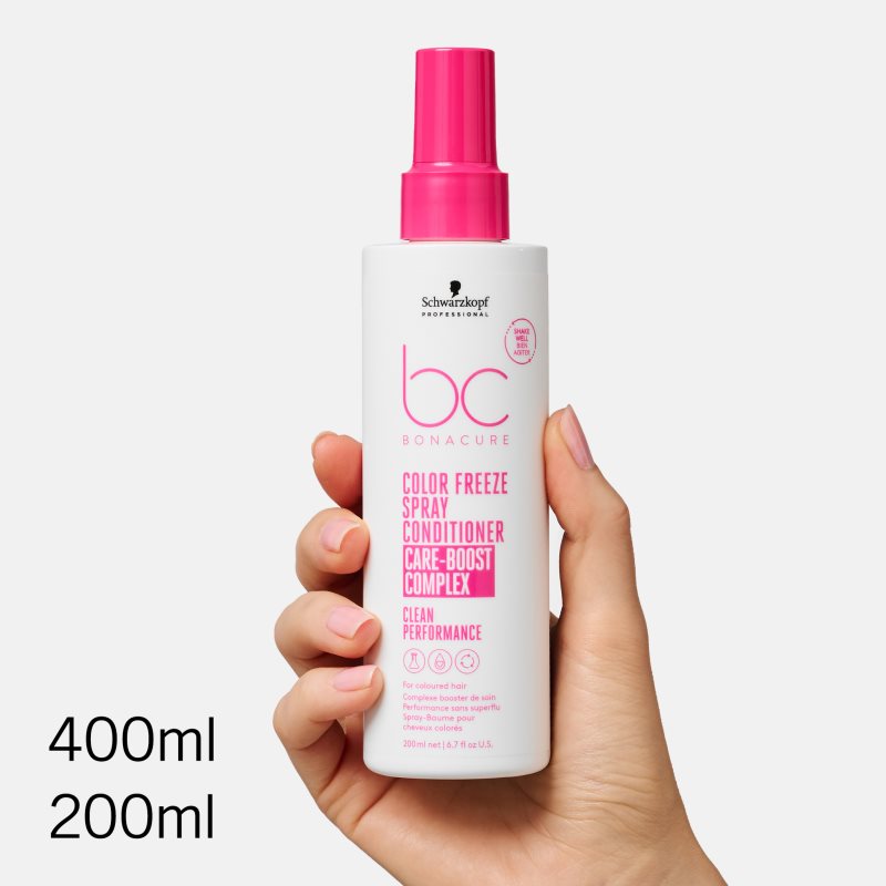 Schwarzkopf Professional BC Bonacure Color Freeze bezoplachový kondicionér pro barvené vlasy 200 ml (obrázek 7)