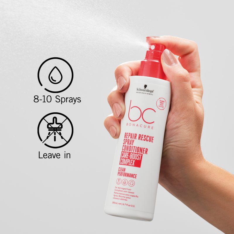 Schwarzkopf Professional BC Bonacure Repair Rescue bezoplachový kondicionér pro poškozené vlasy 200 ml (obrázek 4)