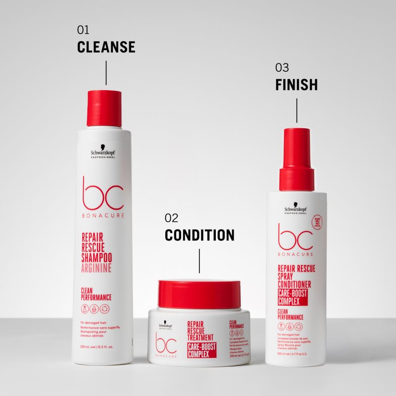 Schwarzkopf Professional BC Bonacure Repair Rescue bezoplachový kondicionér pro poškozené vlasy 200 ml (obrázek 5)