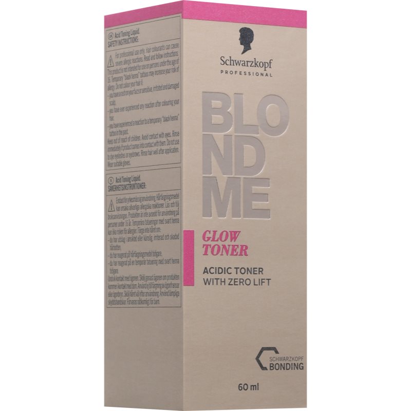 Schwarzkopf Professional Blondme Glow Toner тонираща боя за коса цвят Ice 10-1 60 мл.