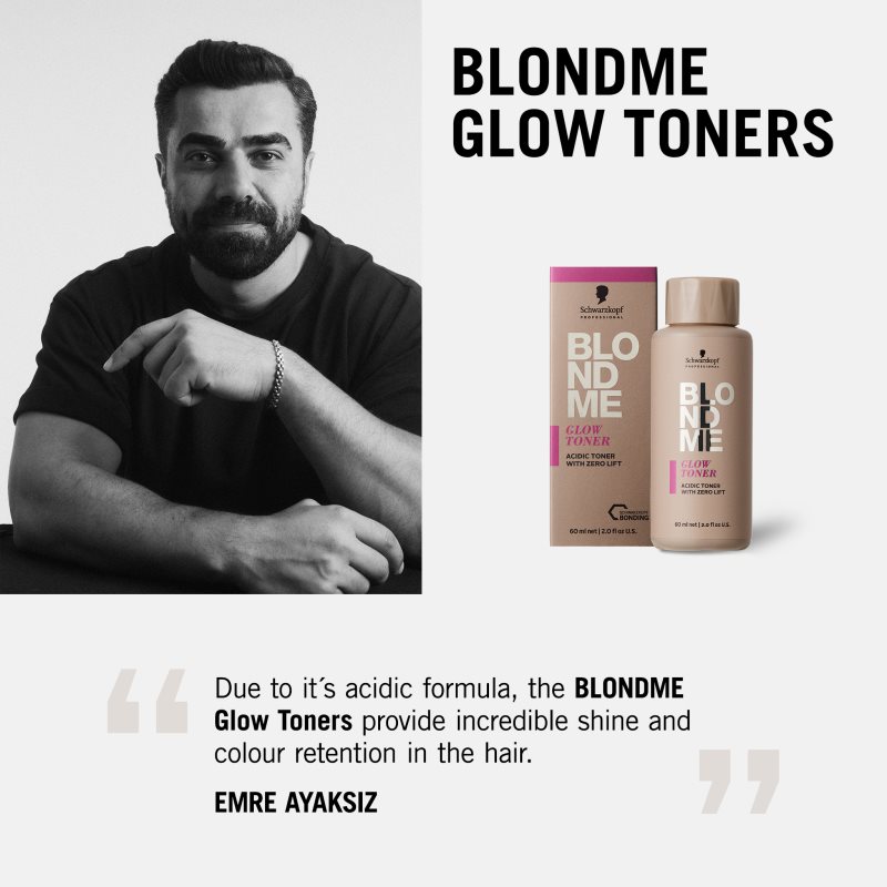 Schwarzkopf Professional Blondme Glow Toner Tönung-Haarfarbe Farbton Pearl Glaze 10-01 60 ml (Bild 9)