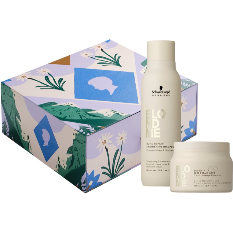 Schwarzkopf Professional Blondme Essentials Gift Box dárková sada pro blond vlasy